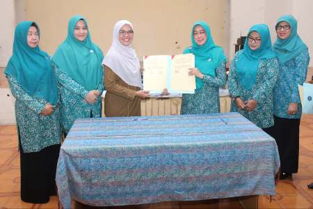 TP PKK Siak Teken MoU dengan 13 OPD