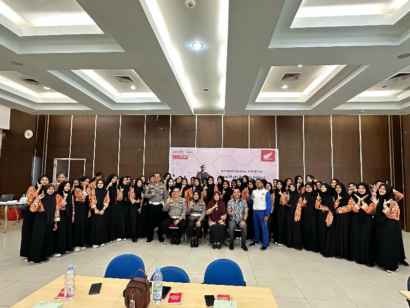 Kolaborasi Bersama Polresta Pekanbaru, Capella Honda Ajak Kartini Muda Cari Aman