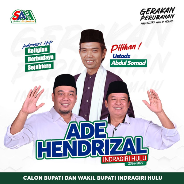 Ade Agus Hartanto, The Next Bupati Indragiri Hulu