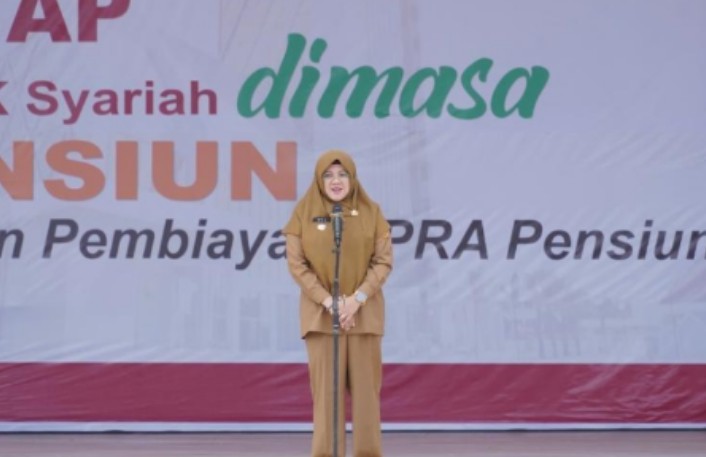 BRK Syariah Siak Permudah Layanan TASPEN bagi ASN Pensiun