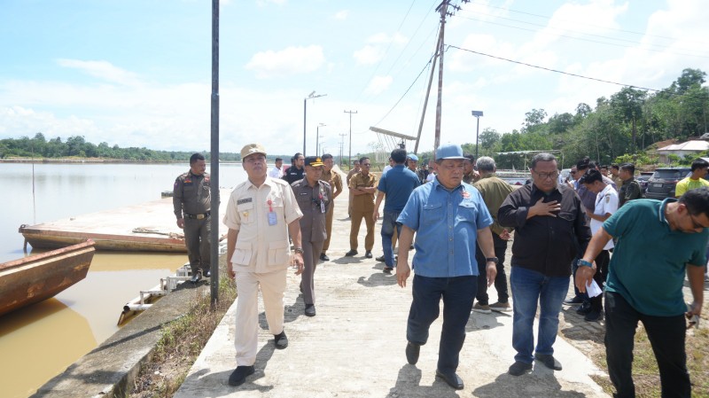 Cek Kesiapan Kejurnas Dayung, Suhardiman: Manfaatkan Kejurnas Untuk Pengembangan UMKM Lokal