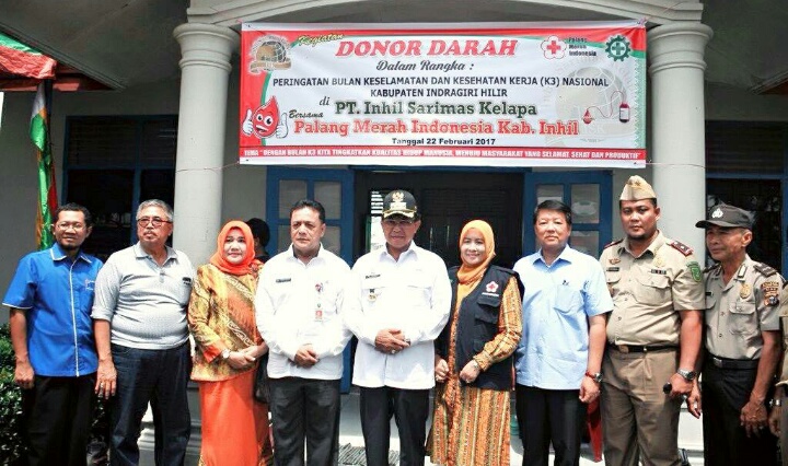 Inhil Defisit Dua Ribu Kantong Darah, Zulaikha Wardan Apresiasi PT ISK