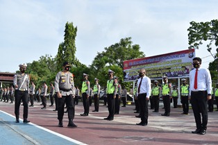 Kapolres Inhu: Jangan Ada Kerumunan Dimalam Tahun Baru 