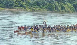 Hadapi Pacu Jalur Iven Kacamatan, Para Pemacu Mulai Lakukan Latihan 