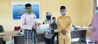 Pemerintah Kampung di Kecamatan Bungaraya Kembali Salurkan BLT 