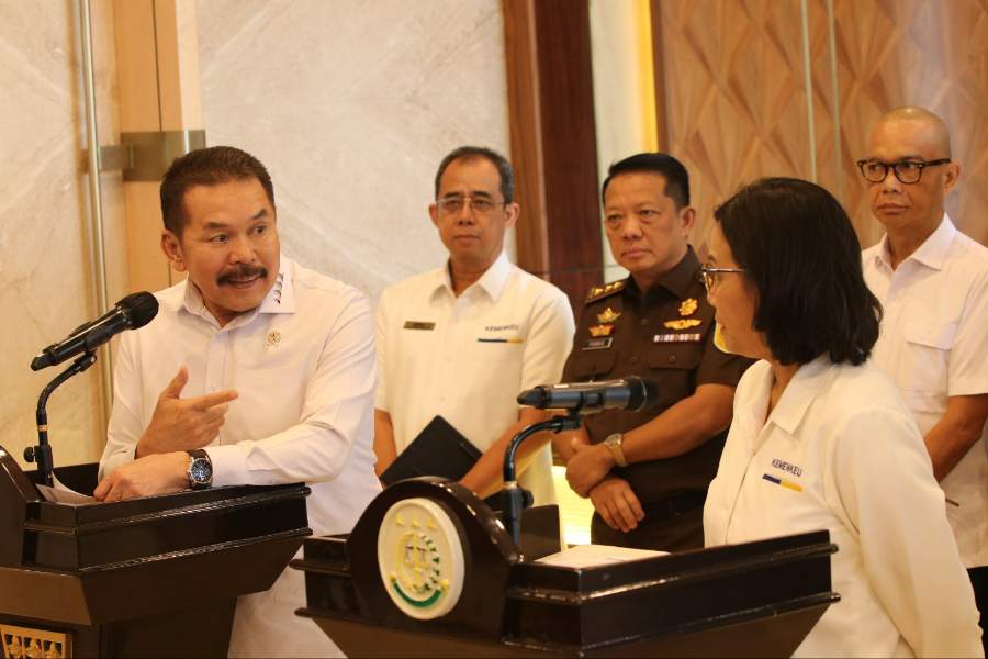 Jaksa Agung dan Sri Mulyani Bahas Dugaan Korupsi 4 Perusahaan Rp 2,504 Triliun