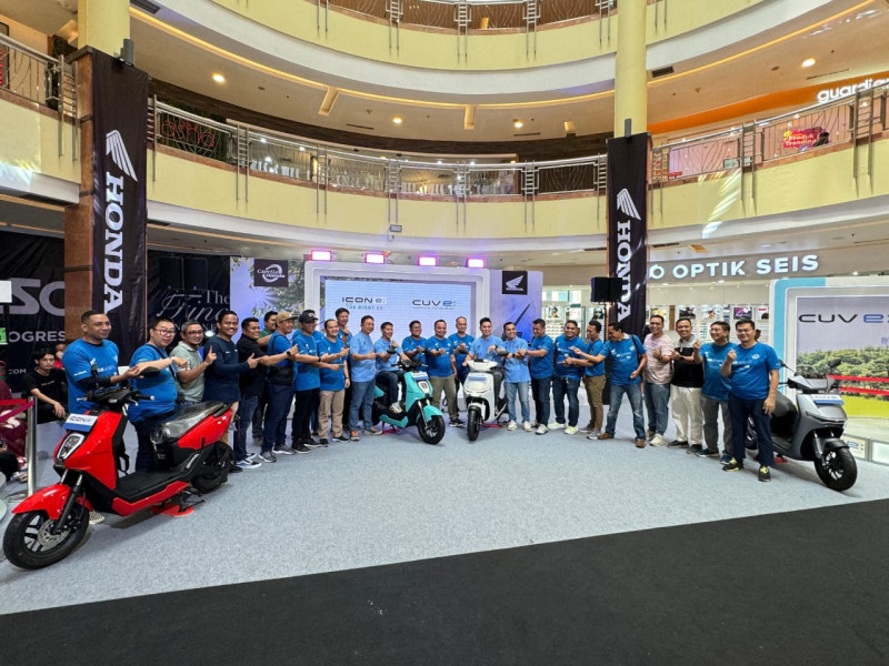 Meluncur di Riau, Honda CUV e : tetap Update dan Terkoneksi Saat di Jalan dengan RoadSync Duo