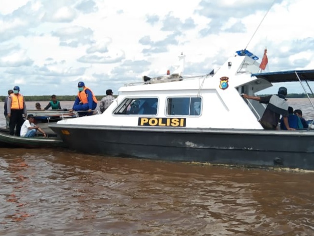 Pompong Tenggelam, Satu ABK Hilang di Perairan Inhil