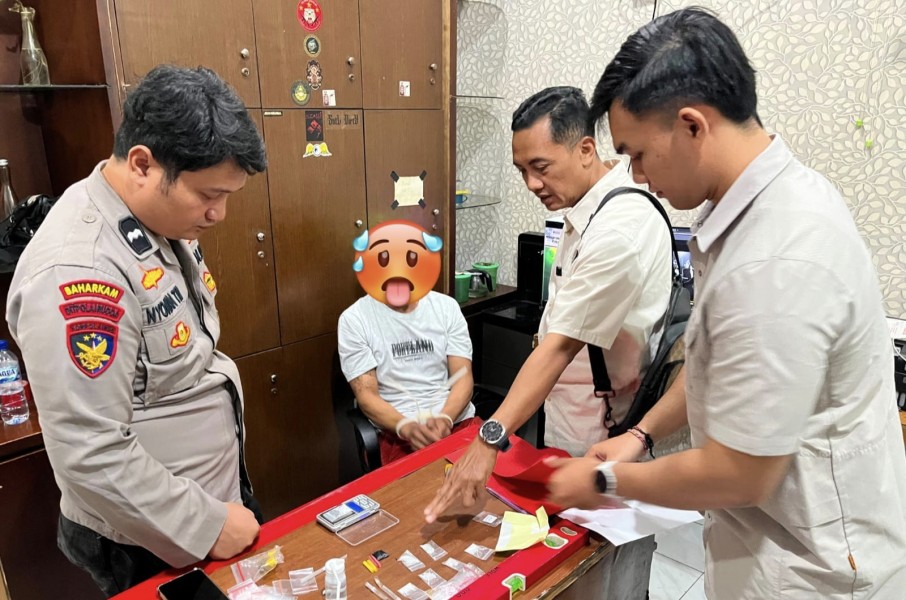 Sembunyikan Sabu Dalam Waterpas, Pria Asal Jembrana Diamankan Polisi di Kuta Badung