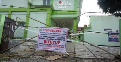 11 Dokter Diisolasi, RSUD Solok Arosuka Sumbar Ditutup Sementara