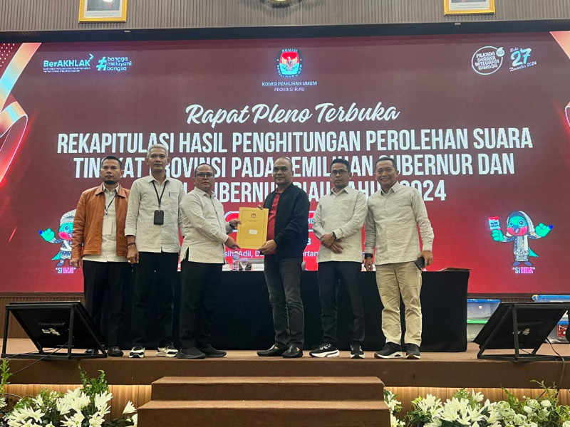 Paslon Bermarwah Resmi Menang Pilgubri 2024, Kaderismanto: Terima Kasih Rakyat Riau