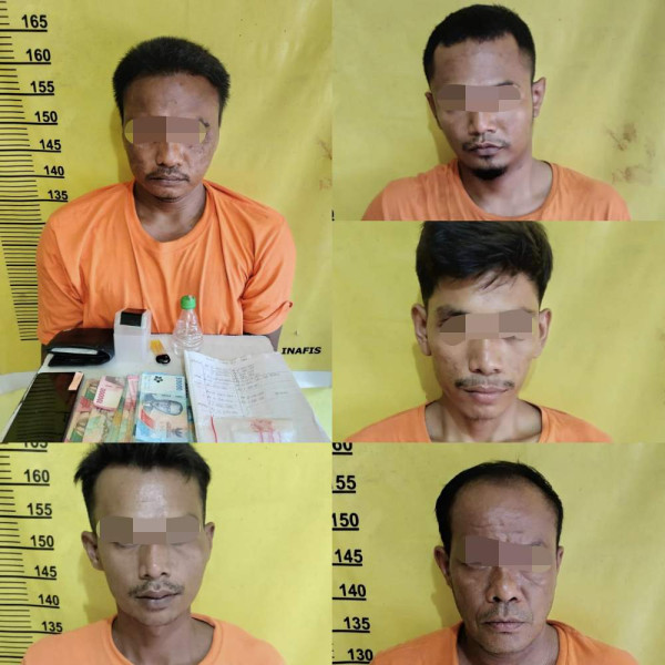 Gegara Unggahan Warga di Medsos, Bujang Tamoy Dkk Diringkus Polres Inhu