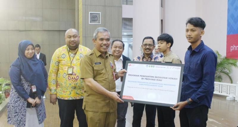 PHR dan PCR Kembali Luncurkan Ekosistem Vokasi Tingkatkan Kapasitas SDM Riau