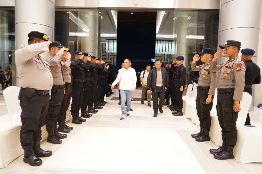 Polda Riau Sukseskan Lakukan Pengamanan Debat Publik Kedua Pilkada Gubernur dan Wakil Gubernur Riau