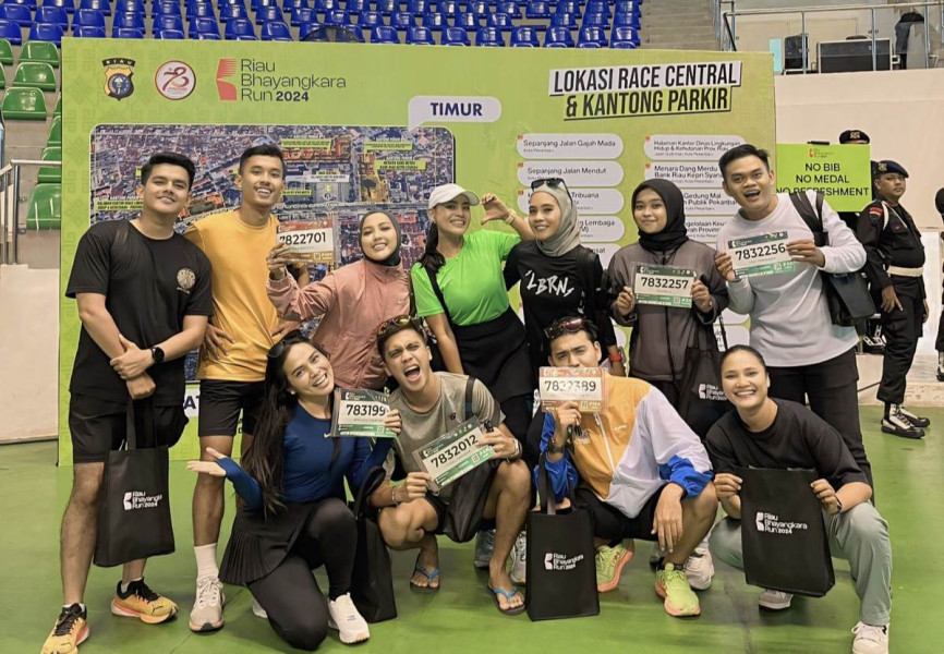 Besok Ada Event Riau Bhayangkara Run, Berikut Ruas Jalan yang Ditutup di Pekanbaru