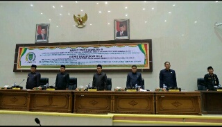 DPRD Inhil Gelar Rapat Paripurna ke-9