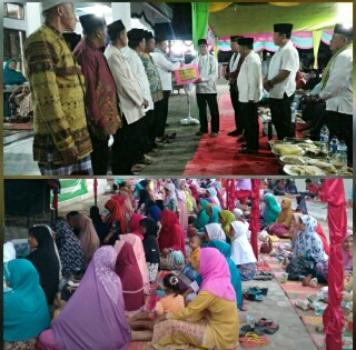 Ramainya Masyarakat Geringging Baru Saat Buka Puasa Bersama Pemkab Kuantan Singingi