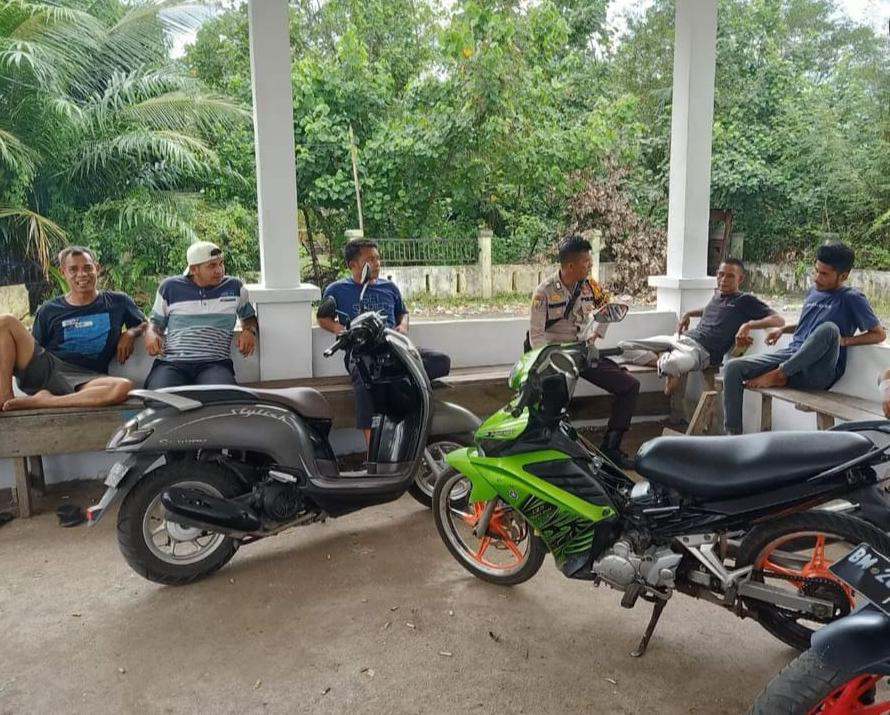 Wujudkan Pilkada Damai, Polsek Sungai Apit Gencar Lakukan Cooling System