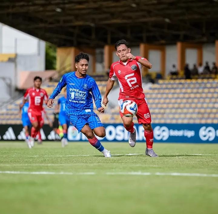PSPS Pekanbaru Harus Rela Berbagi Point Melawan FC Bekasi City