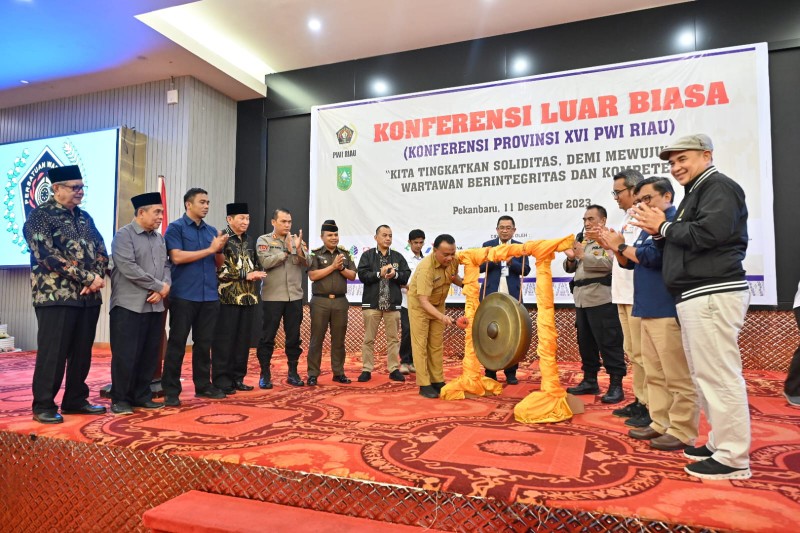 KLB Provinsi XVI PWI Riau Resmi Dibuka
