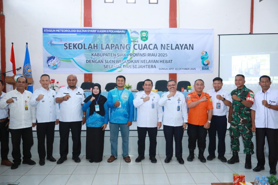 Wabup Syamsurizal Harap SLGN Tingkatkan Pemahaman Nelayan Terkait Kondisi Cuaca