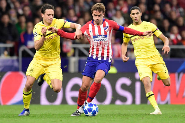 Di Laga Pembuka Perempat Final Liga Champion, Atletico Madrid Tampil Apik Saat Jamu Borussia Dortmund