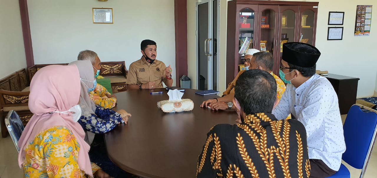 KPU Inhil Kunjungi Kesbangpol Bahas Persiapan Pemilu 2024