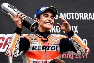  Marquez Kembali ke Puncak Klasemen MotoGP 2017