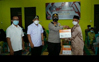 Polres Siak Berikan Bantuan ke Panti Asuhan Muhammadiyah Tualang