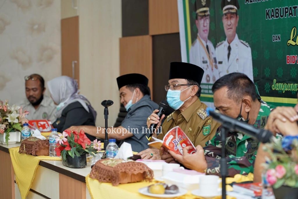 Wujudkan Ketertiban Umum, Bupati Inhil Pimpin Rakor Pengawasan Aliran Keagamaan dan Kepercayaan