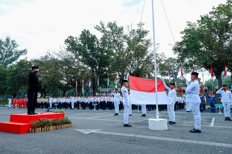 Upacara HUT Ke-80 RI Hulu Migas di PHR: Semangat Kolaborasi untuk Ketahanan Energi