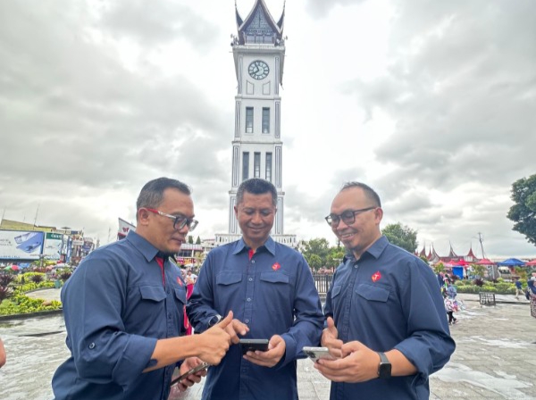 Telkomsel Pastikan Kesiapan Layanan dan Jaringan di Jam Gadang, Bukittinggi Sambut Puncak NARU 2024