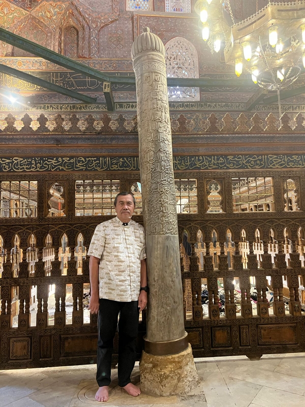 Singgah di Mesir, Gubri Ziarah ke Makam Imam Syafi'i
