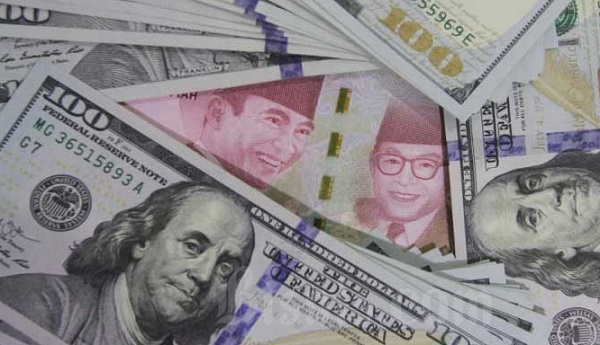 Rupiah Kembali Tembus Rp 15.025 Per Dolar Amerika