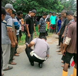 Begini akibatnya Kalau Disenggol Truck Tangki
