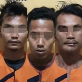 Kamar Wisma Dijadikan Tempat Transaksi Narkoba, Tiga Orang Ditangkap Polres Inhu