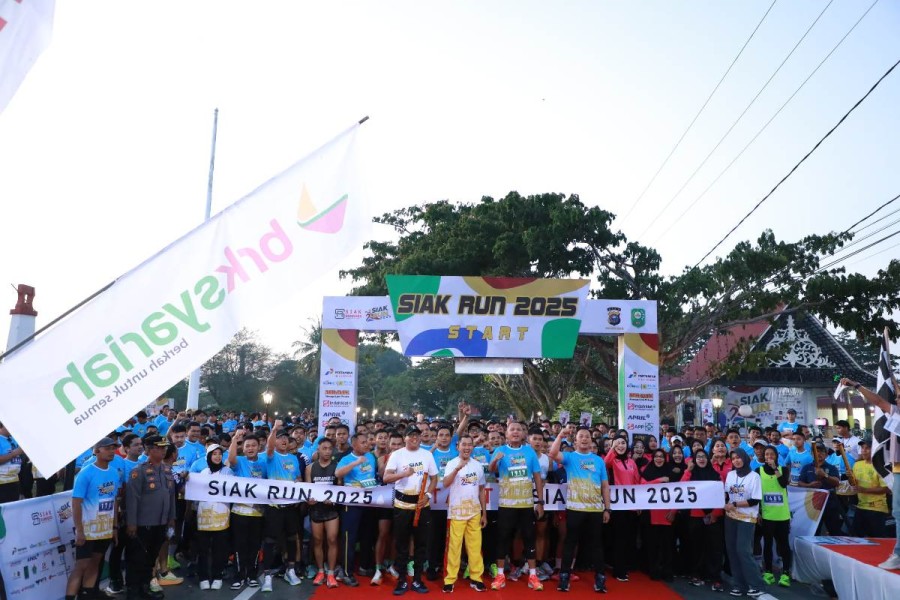 Fauzi Asni: Siak Run Event Olahraga Sarana Promosi Wisata dan Dongkrak Ekonomi Masyarakat
