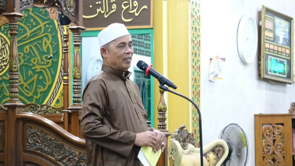 Bupati Inhil Hadiri Peringatan Maulid Nabi di Masjid Jami’ Al-Gulam