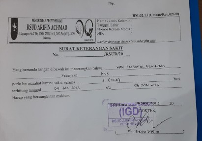 Dinilai Janggal, Surat Sakit Dirut RSUD Arifin Achmad Tak Ada Nomor Surat dan Tahun, Ini Tanggapan Pengamat Hukum