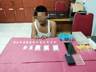18 Paket Sabu Diamankan Polres Siak dari Warga Dumai 