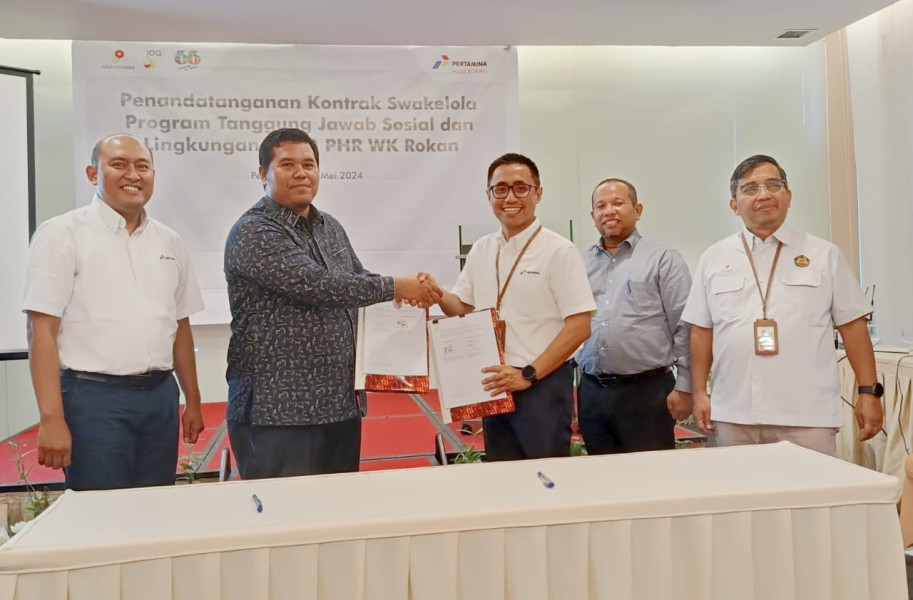 Perkuat Program TJSL, PHR Jalin Kerja Sama dengan Mitra Pelaksana Riau