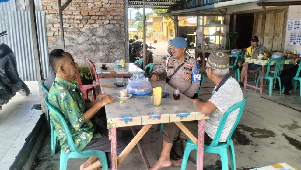 Polsek Tempuling Gelar Cooling System Pagi Hari untuk Jaga Stabilitas Pasca Pilkada