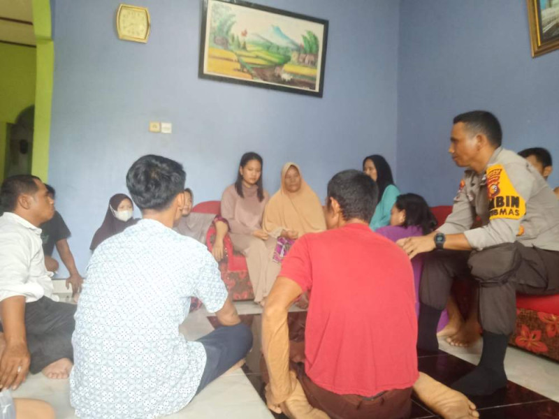 Personil Polsek Kandis Laksanakan Cooling System Dalam Rangka Pilkada 2024 yang Kondusif