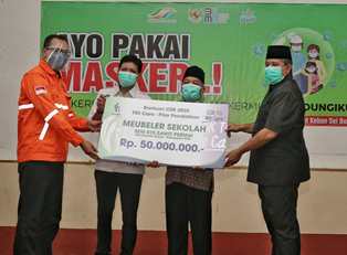 Kasus Covid-19 Meningkat, Bupati Alfedri Minta Perusahaan Terapkan Protokol Kesehatan 