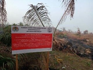 Lahan PT TI & PT GH  Disegel  KLHK, Izin Terancam Dicabut