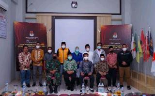 Wabup Husni Ikuti Peluncuran Hari Pemungutan Suara Pemilu Serentak 2024