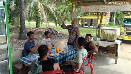 Simpatisan Paslon Target Cooling System Pasca Pilkada 2024 di Polsek Kunto Darussalam