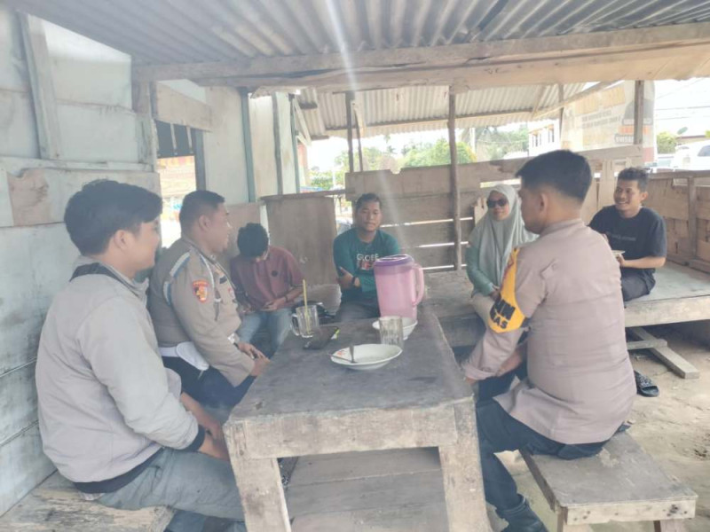 Cooling System, Polsek Koto Gasib Ajak Masyarakat Sukseskan Pilkada 2024