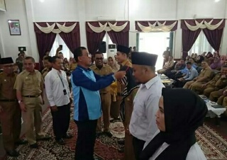 Bupati Rohil Buka Bimtek Pengelolaan BUMKep