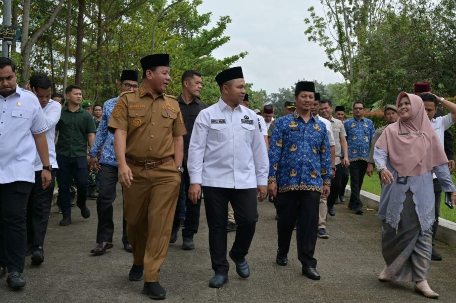 Kunjungi Kota Jalur, Gubri Wahid: Saya Tidak Akan Melupakan Masyarakat Kuansing
